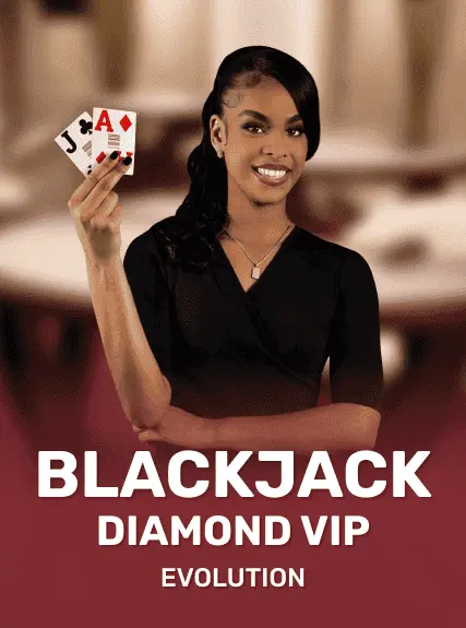 Diamond VIP Blackjack live casino table