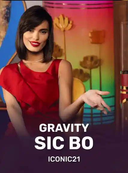 Gravity Sic Bo live casino table