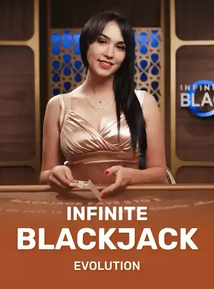 Infinite Blackjack live casino table