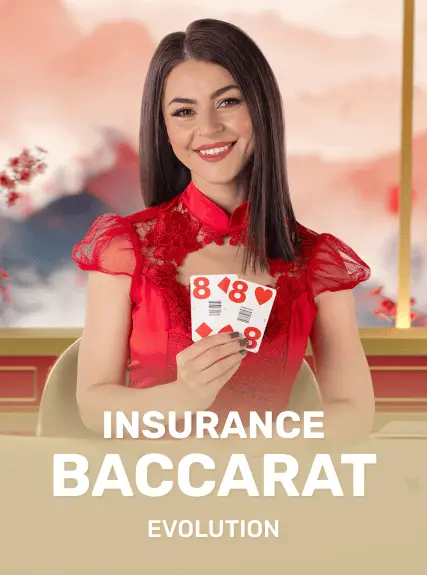 Insurance Baccarat live casino table