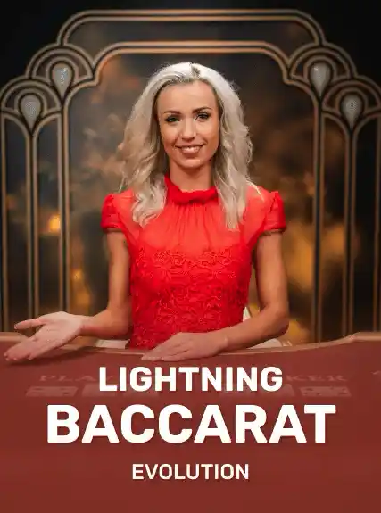 Lightning Baccarat live casino table