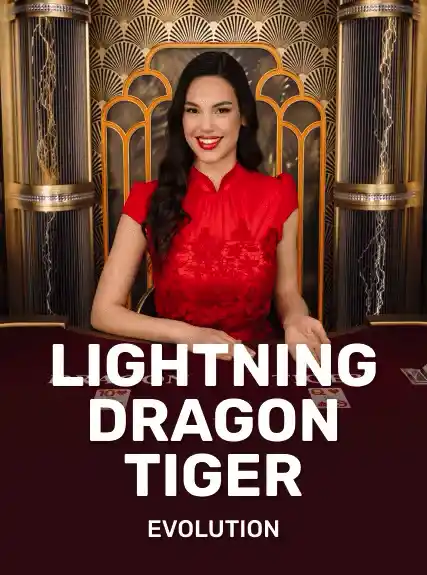 Lightning Dragon Tiger live casino table