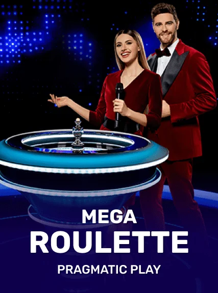 Mega Roulette live casino table