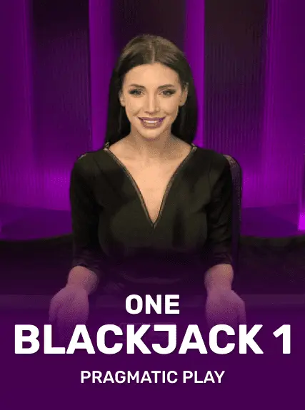 One Blackjack live casino table