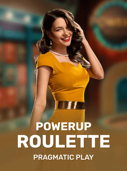 PowerUP Roulette live casino table