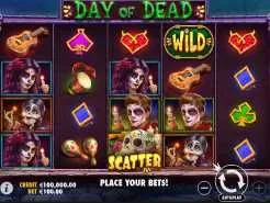 Day of Dead pokie at WinOwn Casino