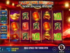 Floating Dragon – Year of the Snake pokie at WinOwn Casino