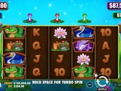 Tiny Toads pokie at WinOwn Casino
